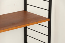 Load image into Gallery viewer, Midcentury Ladderax Shelving System & Desk in Teak c1965