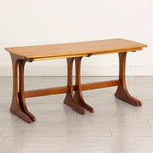 Load image into Gallery viewer, Midcentury Long Teak Nest of Tables by Jentique