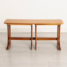 Load image into Gallery viewer, Midcentury Long Teak Nest of Tables by Jentique
