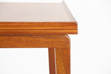 Load image into Gallery viewer, Midcentury Metamorphic Mahogany Serving Trolley with Flip out Swivel Top