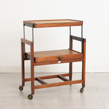 Load image into Gallery viewer, Midcentury Metamorphic Teak Serving Trolley c.1960
