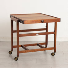 Load image into Gallery viewer, Midcentury Metamorphic Teak Serving Trolley c.1960