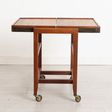 Load image into Gallery viewer, Midcentury Metamorphic Teak Serving Trolley c.1960
