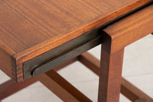 Load image into Gallery viewer, Midcentury Metamorphic Teak Serving Trolley c.1960