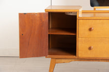 Load image into Gallery viewer, Midcentury Oak Vanity Chest of Drawers by Palatial c.1960