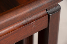 Load image into Gallery viewer, Midcentury Rosewood Nest of Three Tables c.1970