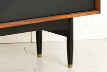 Load image into Gallery viewer, Midcentury Rosewood Sideboard with Leather Doors by Robin Day c.1965