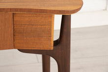 Load image into Gallery viewer, Midcentury Satinwood & Walnut Console Table by Everest