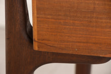 Load image into Gallery viewer, Midcentury Satinwood & Walnut Console Table by Everest
