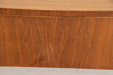 Load image into Gallery viewer, Midcentury Satinwood & Walnut Console Table by Everest