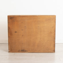 Load image into Gallery viewer, Midcentury Solid Oak Bookcase with Sliding Glass Doors c.1960s