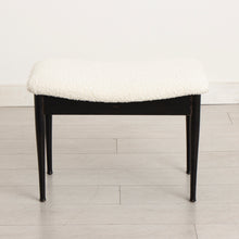 Load image into Gallery viewer, Midcentury Solid Teak Dressing Table with Stool