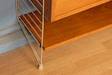 Load image into Gallery viewer, Midcentury Swedish String Shelving System by Nisse Strinning c.1960s