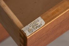 Load image into Gallery viewer, Midcentury Swedish Teak Desk by Goran Strand for Le Langes Mobelfabrik c.1960s