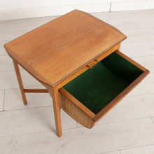 Load image into Gallery viewer, Midcentury Teak & Beech Sewing Box by Karl Edvard Korseth, Norway c.1965