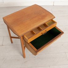 Load image into Gallery viewer, Midcentury Teak & Beech Sewing Box by Karl Edvard Korseth, Norway c.1965