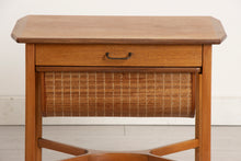 Load image into Gallery viewer, Midcentury Teak & Beech Sewing Box by Karl Edvard Korseth, Norway c.1965