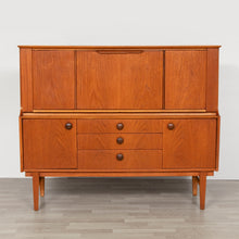 Load image into Gallery viewer, Midcentury Teak Cocktail Cabinet by Beautility c.1965