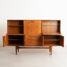 Load image into Gallery viewer, Midcentury Teak Fresco Highboard by G-Plan c.1965
