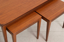 Load image into Gallery viewer, Midcentury Teak Long Nest of Tables by Richard Hornby c.1965