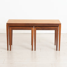 Load image into Gallery viewer, Midcentury Teak Long Nest of Tables by Richard Hornby c.1965