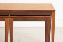 Load image into Gallery viewer, Midcentury Teak Long Nest of Tables by Richard Hornby c.1965