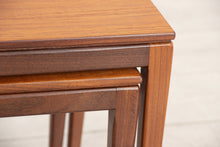 Load image into Gallery viewer, Midcentury Teak Long Nest of Tables by Richard Hornby c.1965