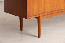 Load image into Gallery viewer, Midcentury Teak Sideboard with Tambour Doors by Dalescraft
