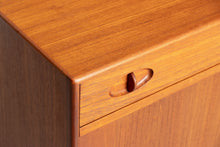 Load image into Gallery viewer, Midcentury Teak Sideboard with Tambour Doors by Dalescraft