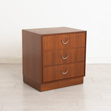 Load image into Gallery viewer, Midcentury Tola Chest of Drawers / Bedside Table by Meredew c.1960