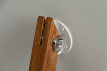 Load image into Gallery viewer, Midcentury Vanity Mirror with Teak Stand by Robert Welch for Durlston Designs c.1960s