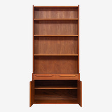 Load image into Gallery viewer, Midcentury Wall Mounted Teak Bookcase c.1970