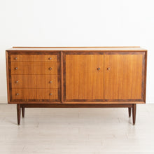 Load image into Gallery viewer, Midcentury Walnut & Rosewood Sideboard c.1960