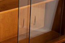 Load image into Gallery viewer, Midcentury Walnut Drinks Cabinet with Tambour Doors c.1965