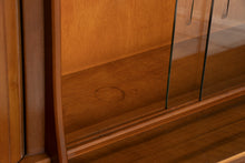Load image into Gallery viewer, Midcentury Walnut Drinks Cabinet with Tambour Doors c.1965