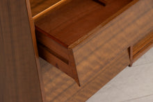 Load image into Gallery viewer, Midcentury Walnut Drinks Cabinet with Tambour Doors c.1965
