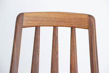 Load image into Gallery viewer, Set of 4 Danish 'Eva' Teak Dining Chairs by Niels Koefoed c.1960
