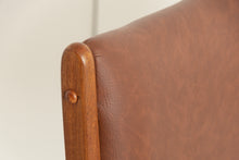 Load image into Gallery viewer, Set of 4 Danish Midcentury Armchairs in Teak by Johannes Andersen for Uldum Mobelfabrik c.1965, Newly Reupholstered