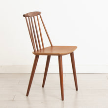 Load image into Gallery viewer, Set of 4 Danish Midcentury Teak Model J77 Dining Chairs by Folke Palsson for FBD Mobler