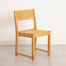 Load image into Gallery viewer, Set of 4 Midcentury Finnish Stackable Chairs in Birch c.1950s