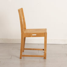 Load image into Gallery viewer, Set of 4 Midcentury Finnish Stackable Chairs in Birch c.1950s