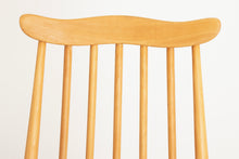Load image into Gallery viewer, Set of 6 Midcentury Goldsmith Dining Chairs by Ercol, with Blue Labels