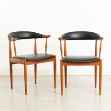 Load image into Gallery viewer, Set of 8 Midcentury Danish Model BA113 Dining Chairs in Teak by Johannes Andersen for BRDR c.1965, Newly Reupholstered