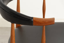Load image into Gallery viewer, Set of 8 Midcentury Danish Model BA113 Dining Chairs in Teak by Johannes Andersen for BRDR c.1965, Newly Reupholstered