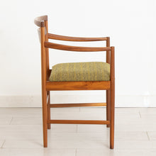 Load image into Gallery viewer, Set of Eight Teak Dining Chairs by McIntosh in Original Green Upholstery