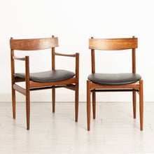 Load image into Gallery viewer, Set of Six Midcentury Teak Dining Chairs c.1960