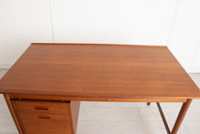 Load image into Gallery viewer, Swedish Midcentury Teak Desk by Seffle Möbelfabrik c.1960s