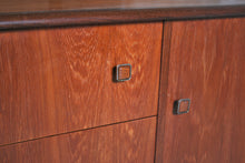 Load image into Gallery viewer, Mid Century teak dressing table by Homeworthy, England, circa 1960s.