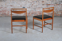 Load image into Gallery viewer, Set of 6 British McIntosh Mid Century teak dining chairs, circa 1960s
