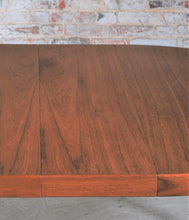 Load image into Gallery viewer, Danish Mid Century teak extending oval/round dining table by Kai Kristiansen, circa 1960s